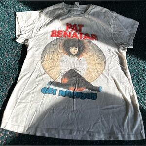 ‼️RARE‼️🎸Madeworn🎸🔥Pat Benatar Get Nervous 82-83 Tour Tee—S